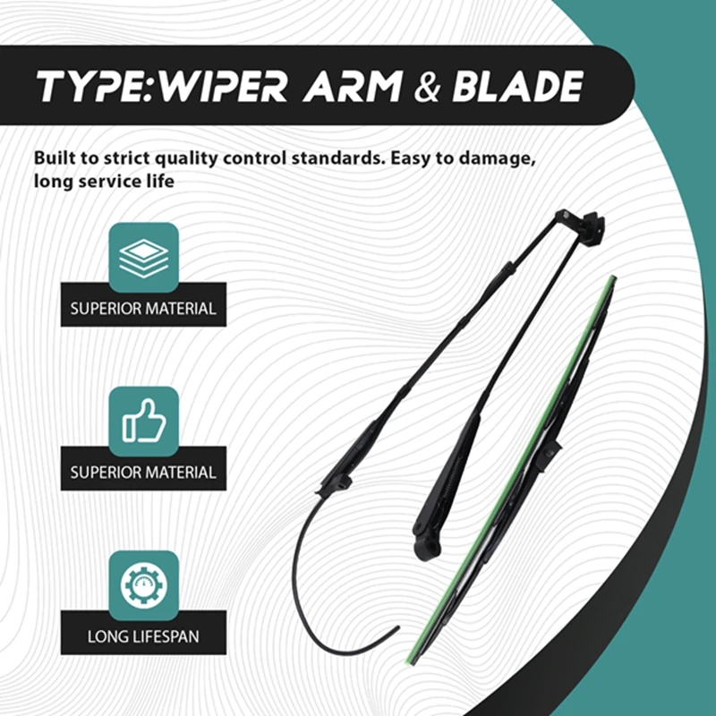 

7168953 7168954 Wiper Arm & Blade For Bobcat A770 S510 S530 S550 S570 S590 S630 S650 S750 S770 S850 T550 T590 T630