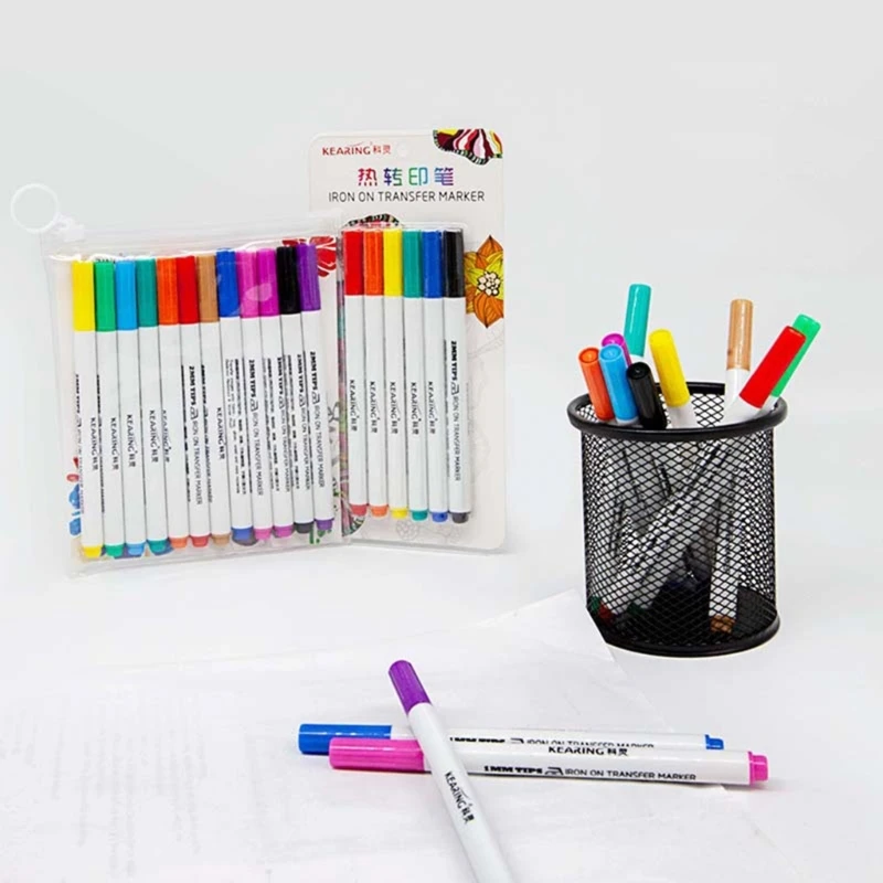 6/12pcs Sublimation Marker Pens for Cricut Maker 3/Maker/Explore 3/Air 2/Air Heat Transfer Ink Writing Drawing-Markers