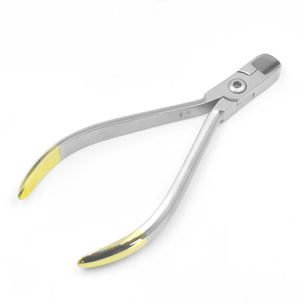 Dental Thin Wire Cutting Plier Dentist Forceps Stainless Steel Wire Filament Cutter Orthodontic Tools