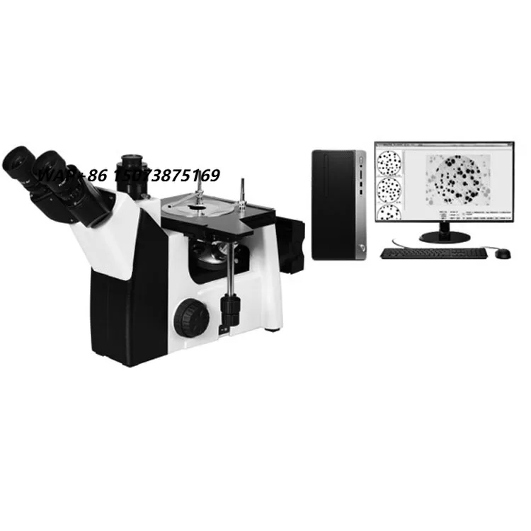 Analysis Optical Digital Polarizing Digital Metallographic Metallurgical Microscope With  FCM 2000W
