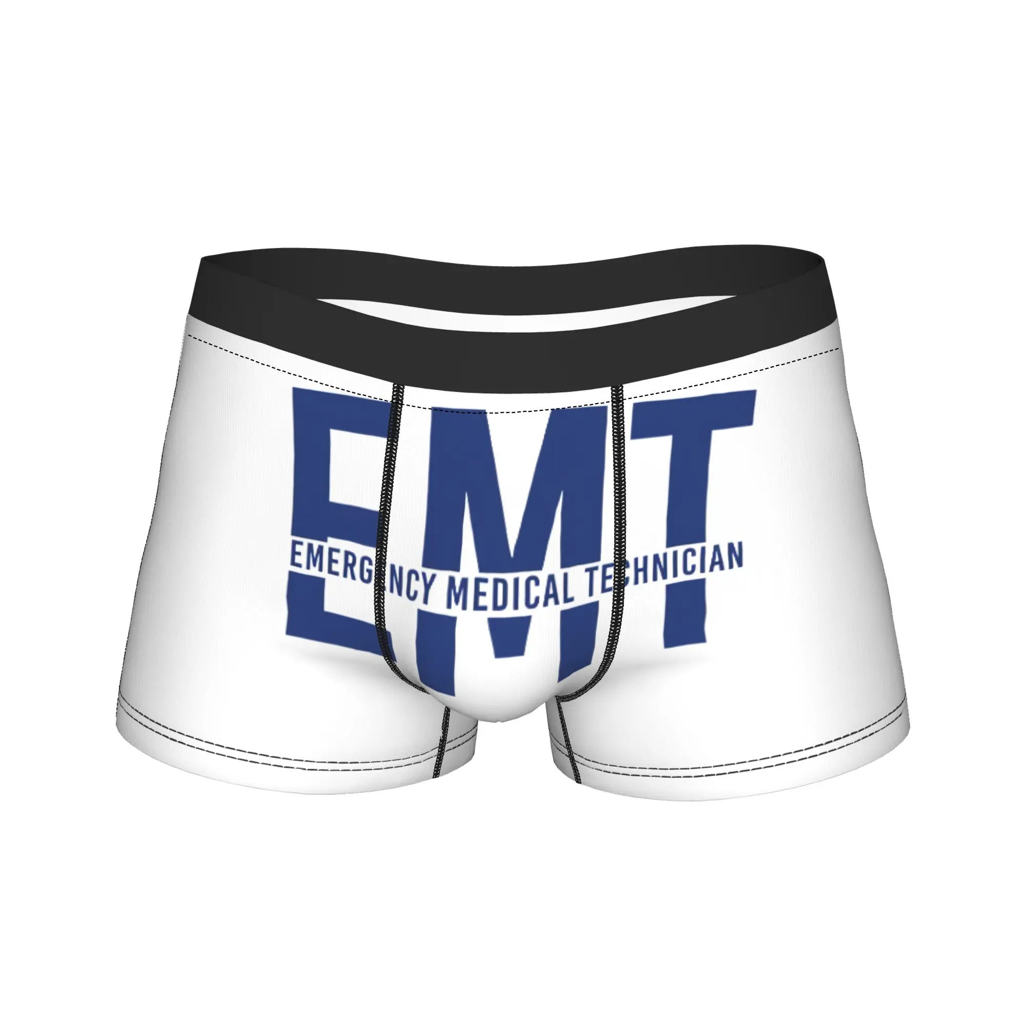

EMT Emergency medical Technician EMS Emergency Medical Services Star of Life Underwear Males Underpants Boxer Shorts Boxer Brief