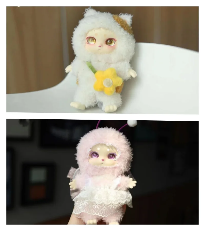 Genuine Lokiki Animal Series 2-Generation Nursery Rhyme Blind Box Doll Bag Pendant Mystery Box Room Ornaments Birthday Toy Gift