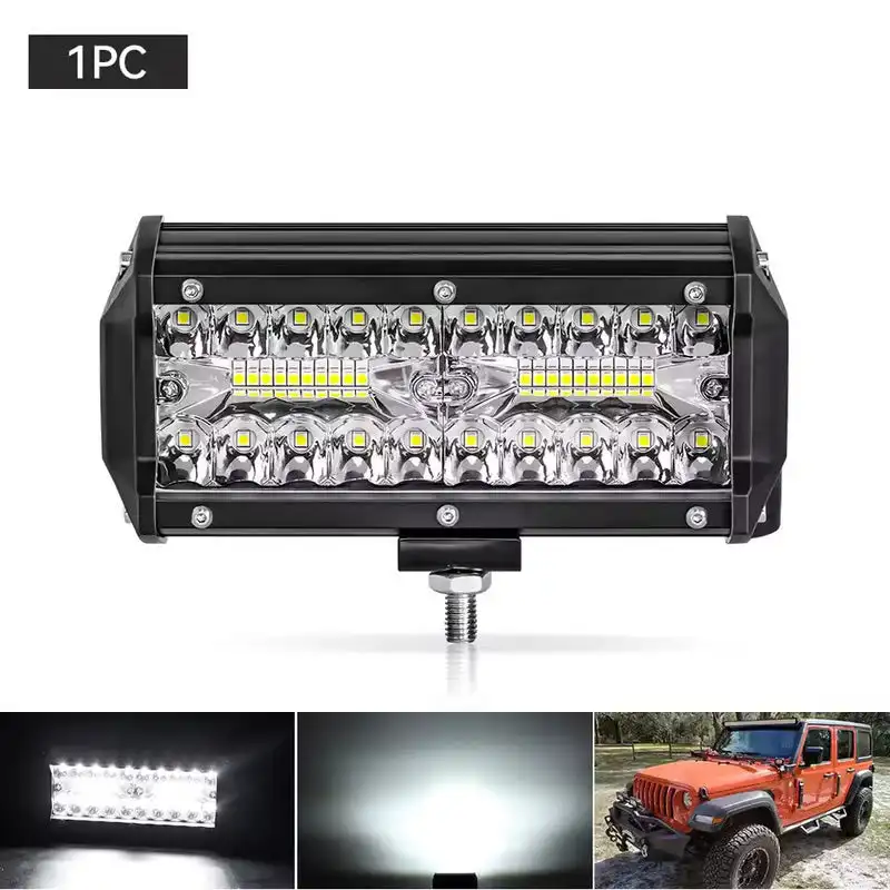

400W work light Powerful LED Light Bar Kit for Cars Krachtige LED-lichtbalkset voor auto's Bar Spot Flood Combo Pods Offroad Fog