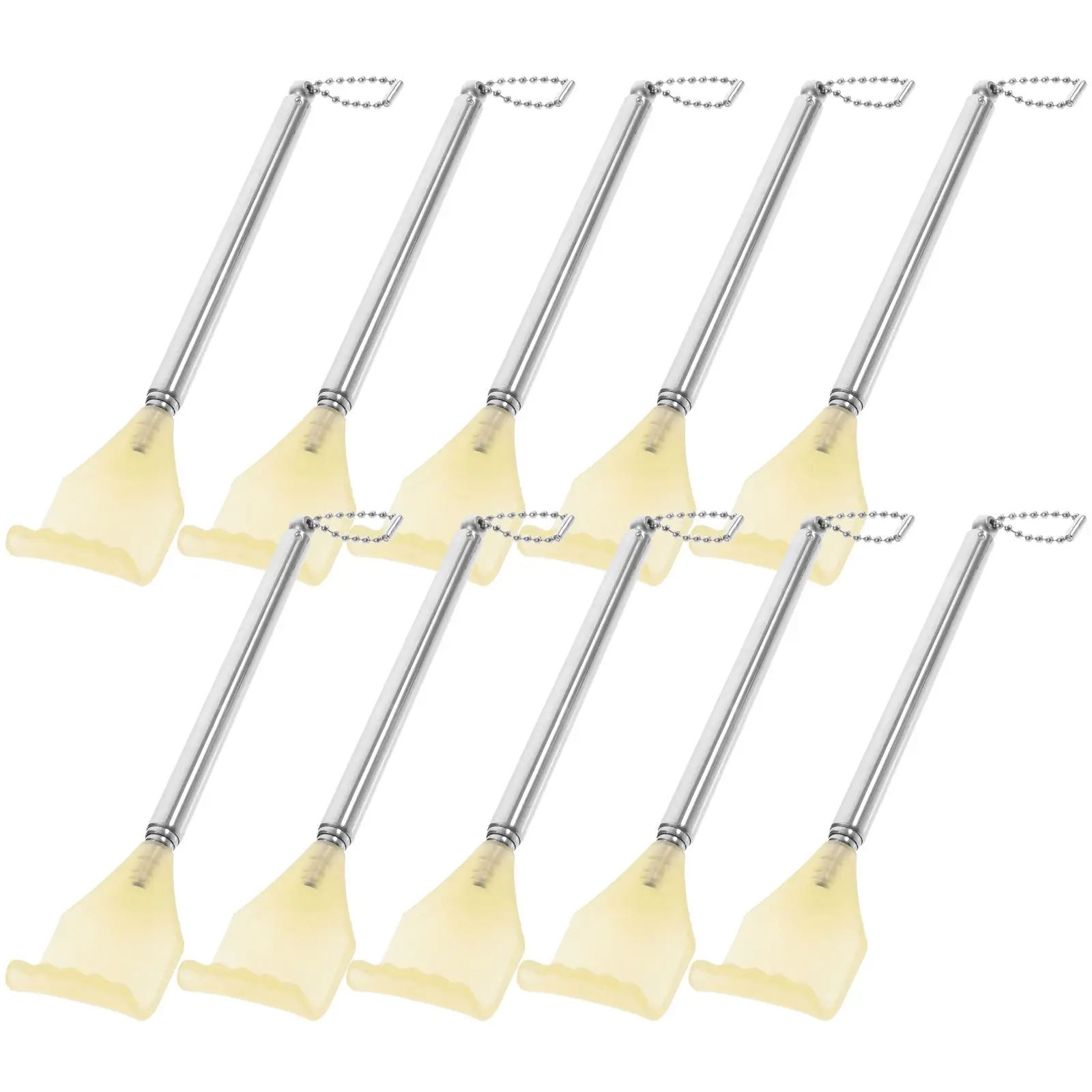 

10 Pcs Neck and Shoulders Tickling Travel Tools for Kids Back Massage Stainless Steel Bob