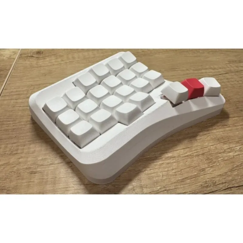 Mifuny Velvet V3 مجموعة لوحة المفاتيح المقسمة المخصصة القابلة للتبديل السريع MXaxis تدعم قارورة مفتاح تبادل اليد اليسرى واليمنى مجموعة لوحة المفاتيح DIY بها بنفسك #3