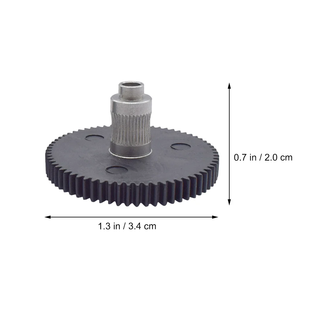 

2 Pcs 3D Printer Gear Extrusion Extruder Accessory Parts 66 Tooth Drive Printers