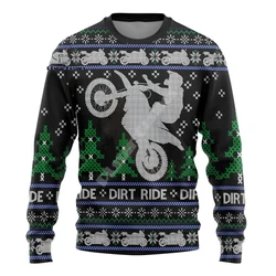 Christmas Santa Claus Cartoon Anime Graffiti Retro Winter Ugly Sweater 3DPrint Harajuku Pullover Casual Funny Long Sleeves X4