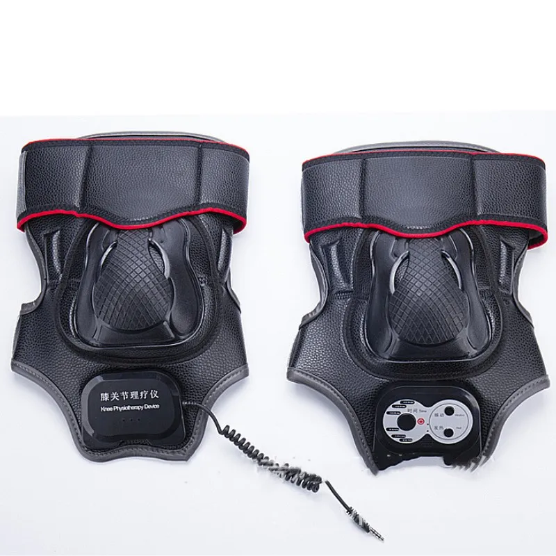 Electric Heating Kneepads Shoulder Massage Heated Knee Brace Straps Adjustable Pads For Knee Arm Neck Vibration Knee Joint Brace