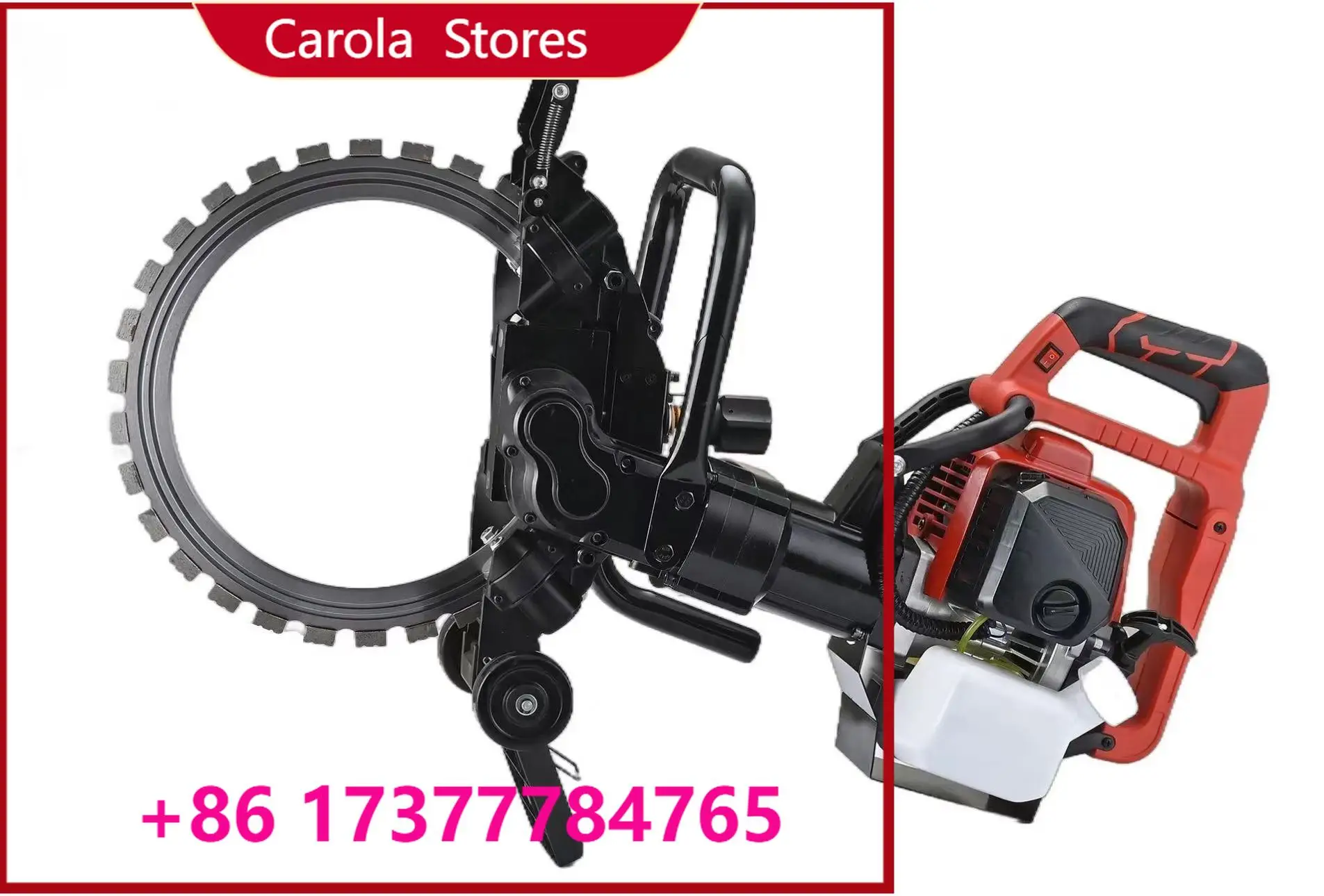 High Frequency Brushless Ring Saw, Heavy  Concrete Wall Floor Cutter for Cement Brick Window Opening Construction Cutting