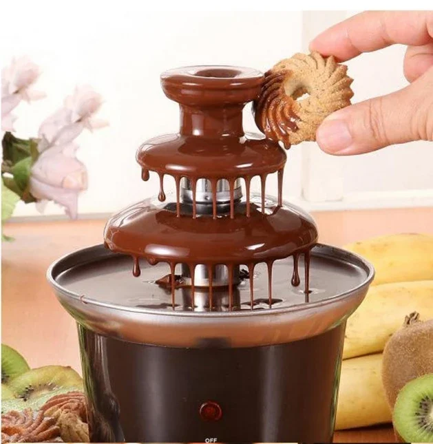 

Triple Battery Electric Professional 7-Layer Stainless Steel Automatic Commercial Chocolate Fountain Manufacturer