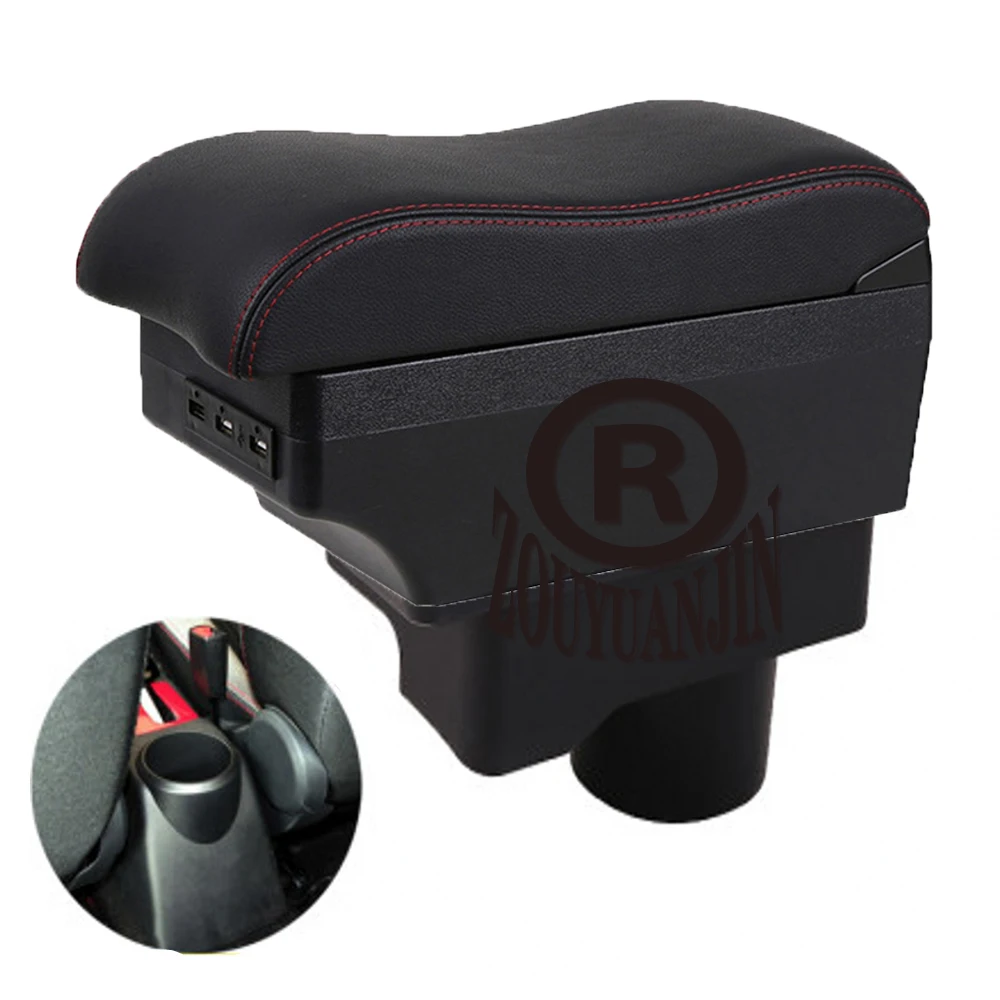 

For Faw Ou Lang Oley Armrest Box Arm Elbow Rest Center Console Storage Case Modification Accessories with Cup Holder USB