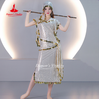 Belly Dance Costumes for Women's Shaabi Baladi Saidi Performance Costume Adult Oriental Dance Practice Outfit Dancer's Vitality
