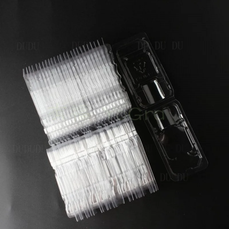 D  100 pcs AMD CPU Clamshell Tray Case For 754 939 AM2 AM3+ AM4 FM1 FM2 FM2+ CPUs