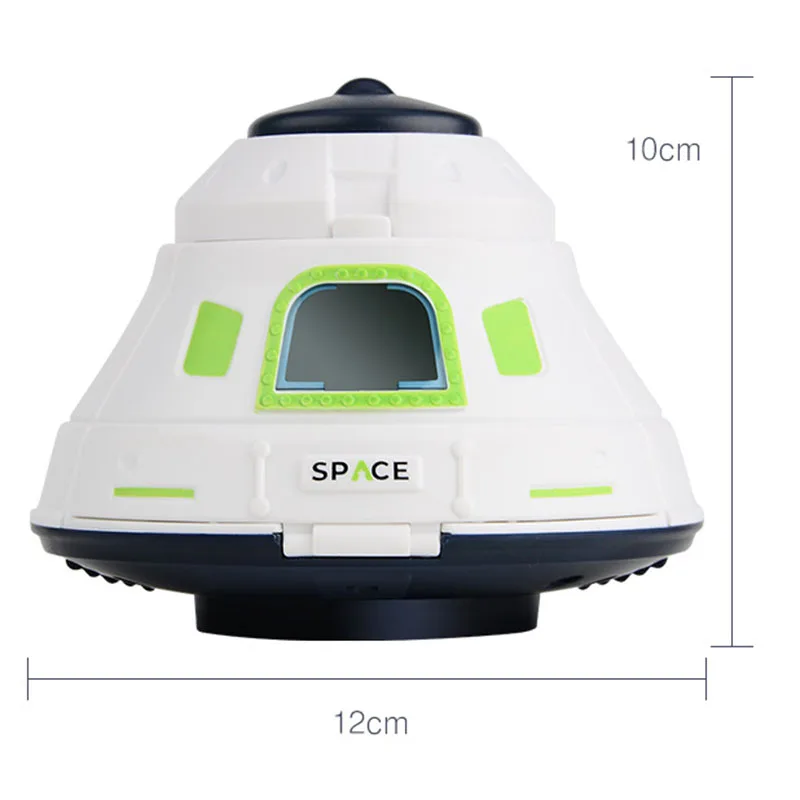 Weltraumrakete Spielzeug Astronaut Raumschiff Spielzeug Kinder Früherziehung Spielzeug Geburtstagsgeschenk für Jungen Mädchen