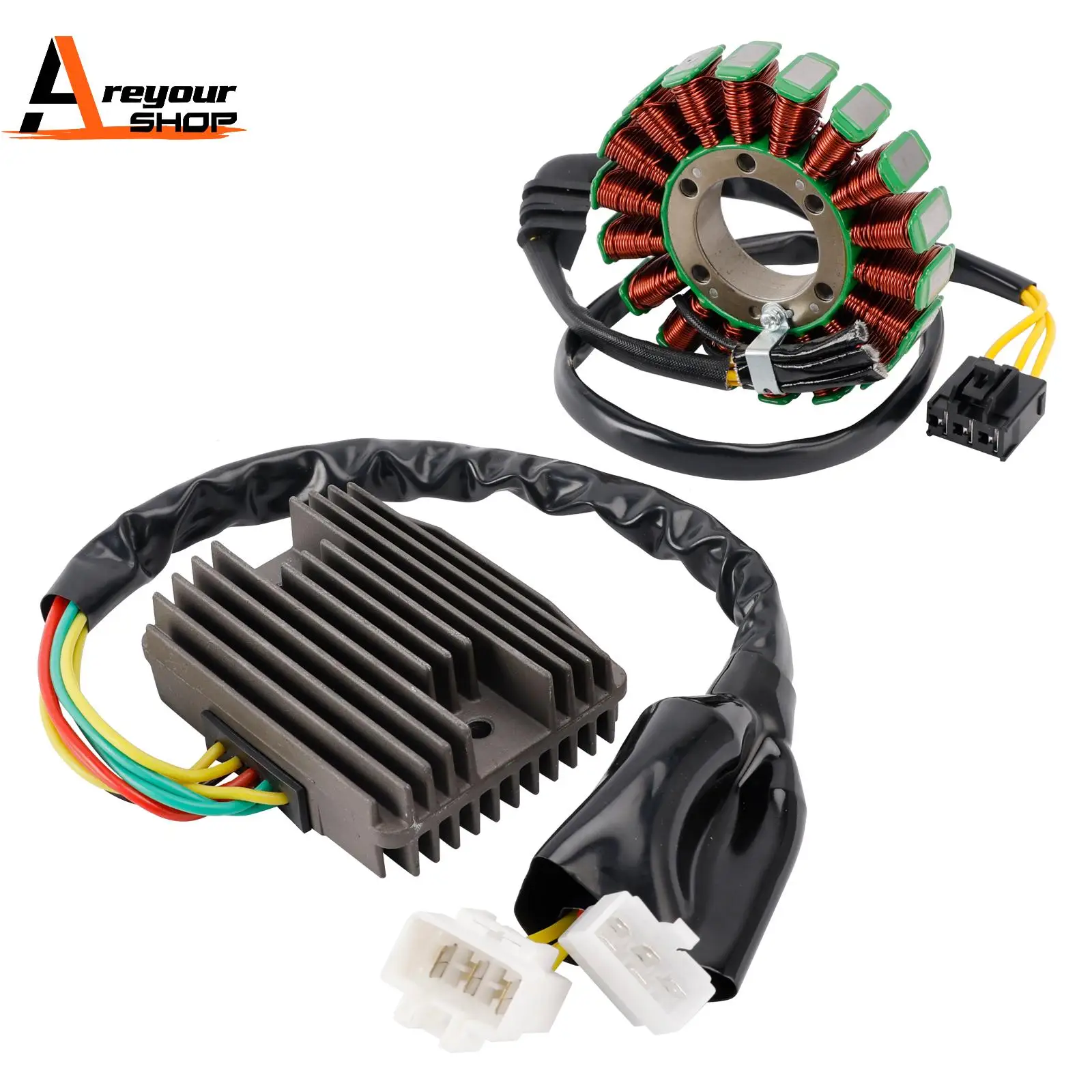 

AREYOURSHOP STATOR GENERATOR AND REGULATOR FOR HONDA VFR800 V-TEC INTERCEPTOR ABS 2003-2013