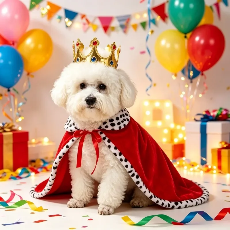 Pet Role Playing Dress Up Set Props Decoration Supplies Dog Dog Cat Kitten Birthday Party Event
