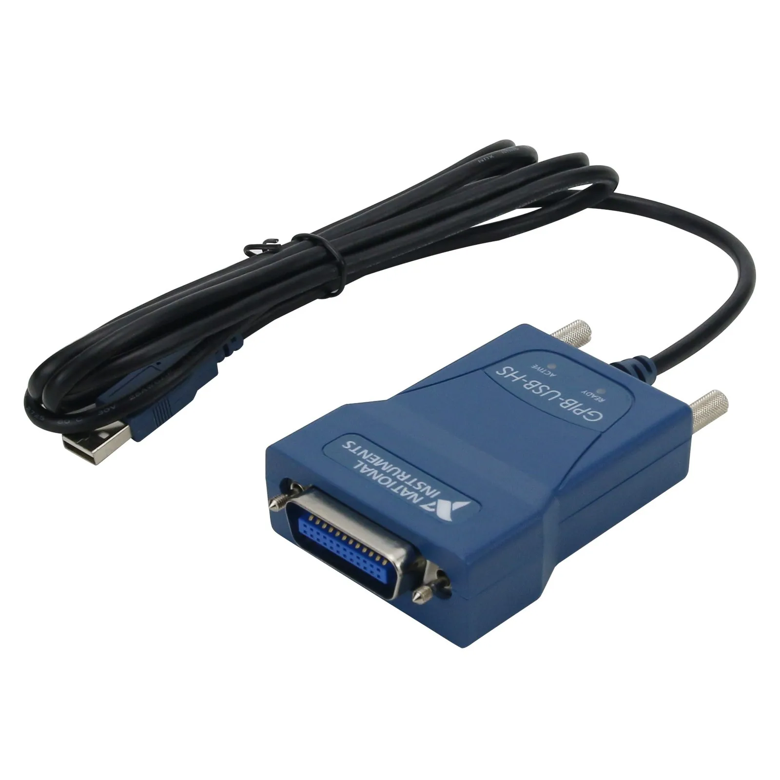 Adaptador de interface National Instruments GPIB-USB-HS IEEE 488 com chip original
