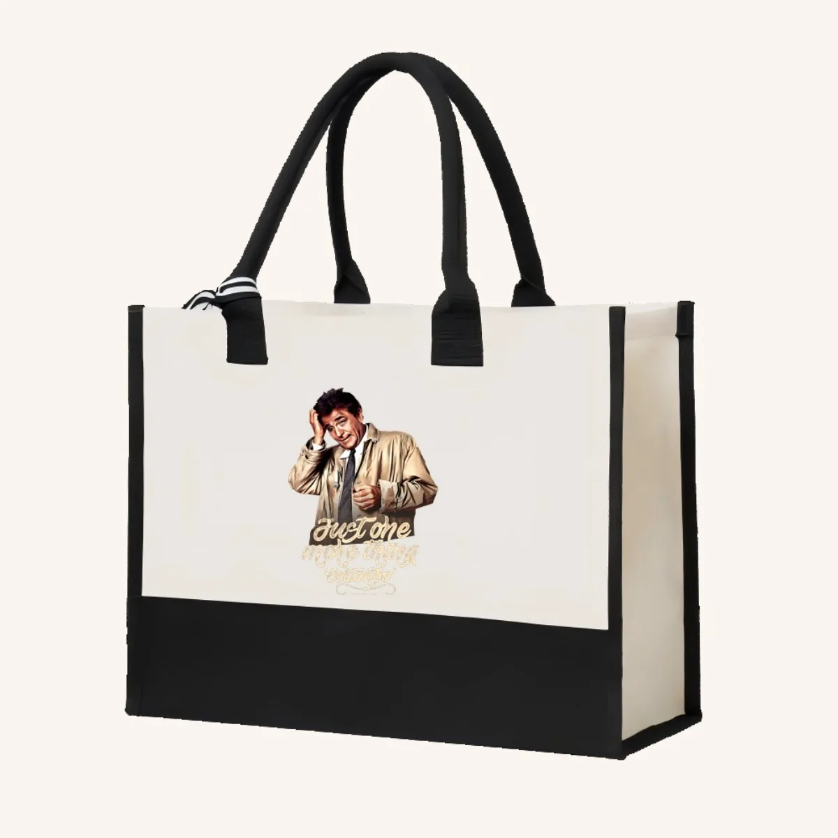 مجرد شيء آخر كولومبو 2026 وصول جديد موضة عملية واسعة قابلة لإعادة الاستخدام حمل حقيبة نمط طباعة 2 لهجة الثقيلة كبيرة #4