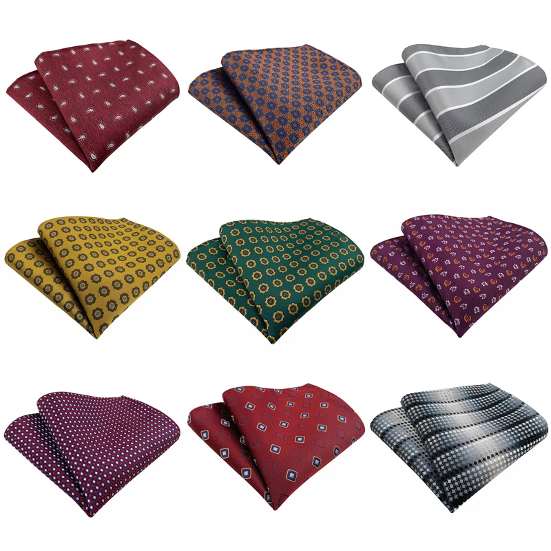 بدلة رجالية منشفة جيب 25 سنتيمتر فستان زفاف الأعمال اكسسوارات وشاح مربع الموضة البريطانية الأوروبية منديل