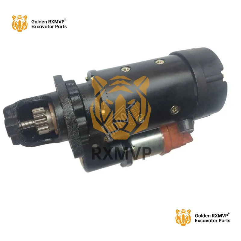 For Caterpillar  Excavator Accessory 24v 12t 207-1519 Starter Motor 2071519 10r0395 10r-0395 3126b 3126e