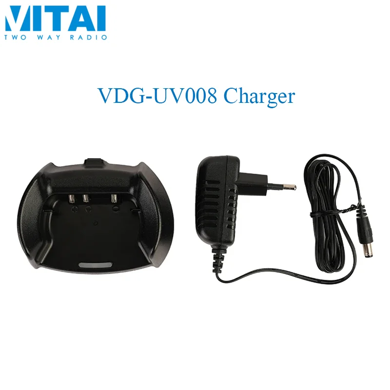 VITAI VDG-UV008 Walkie Talkie Charger DMA Two Way Radio EU US Plug Seat Type