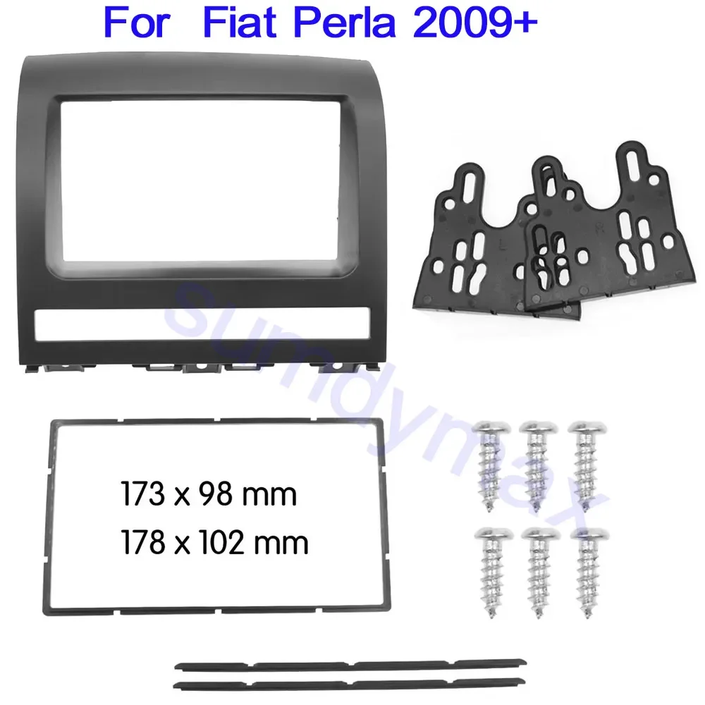 

Автомобильная радиоприемная панель 2din для Fiat Perla 2009, GPS-навигация, комплект приборной панели, адаптер консольной пластины