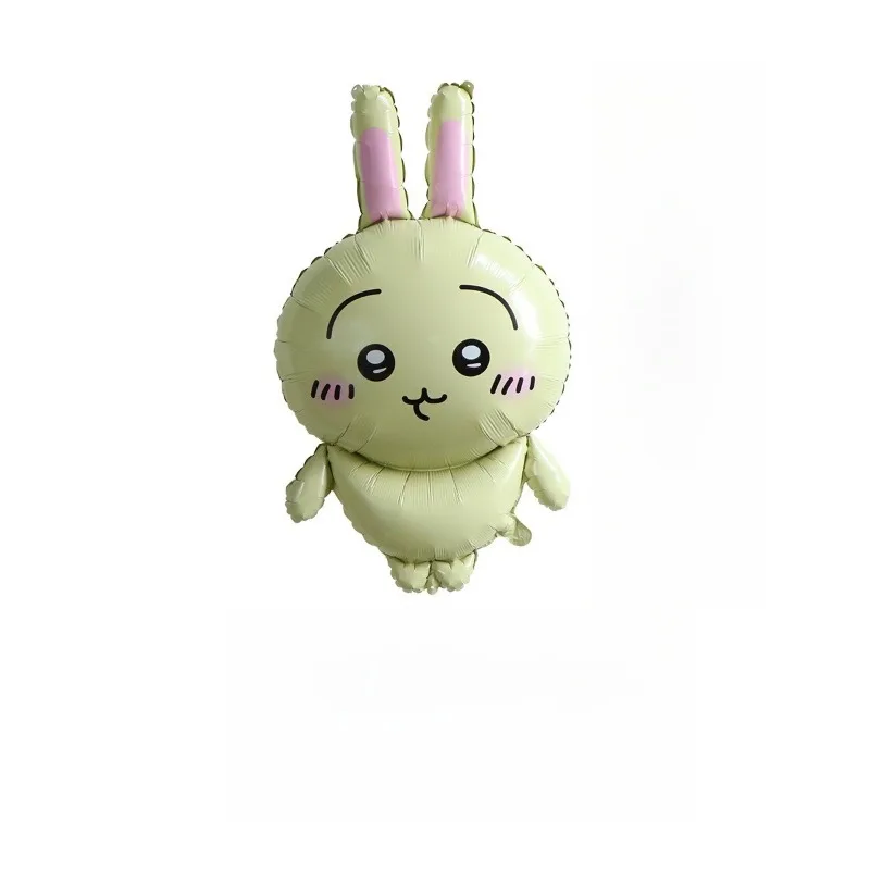 

5PCS Hot Cartoon Chiikawas Series Kawaii Foil Balloon Cute Creativity Character Balloon Birthday Party Supplies