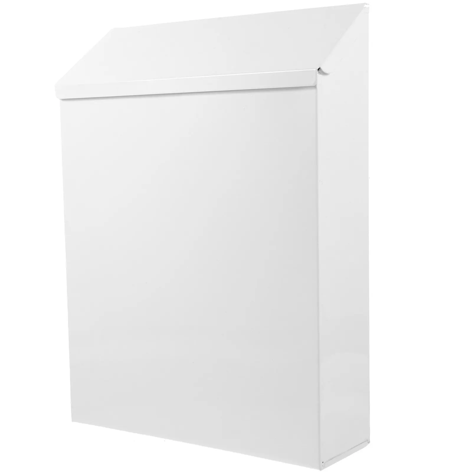 

1pc Vintage Iron Letter Box For Garden Wall Mount Outdoor Metal Mailbox Retro Style Household Suggestion Box Decor