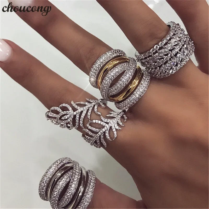 Handgefertigter großer Fingerring aus Weißgold, Labordiamant, Verlobung, Ehering, Ringe für Damen und Herren, Schmuck