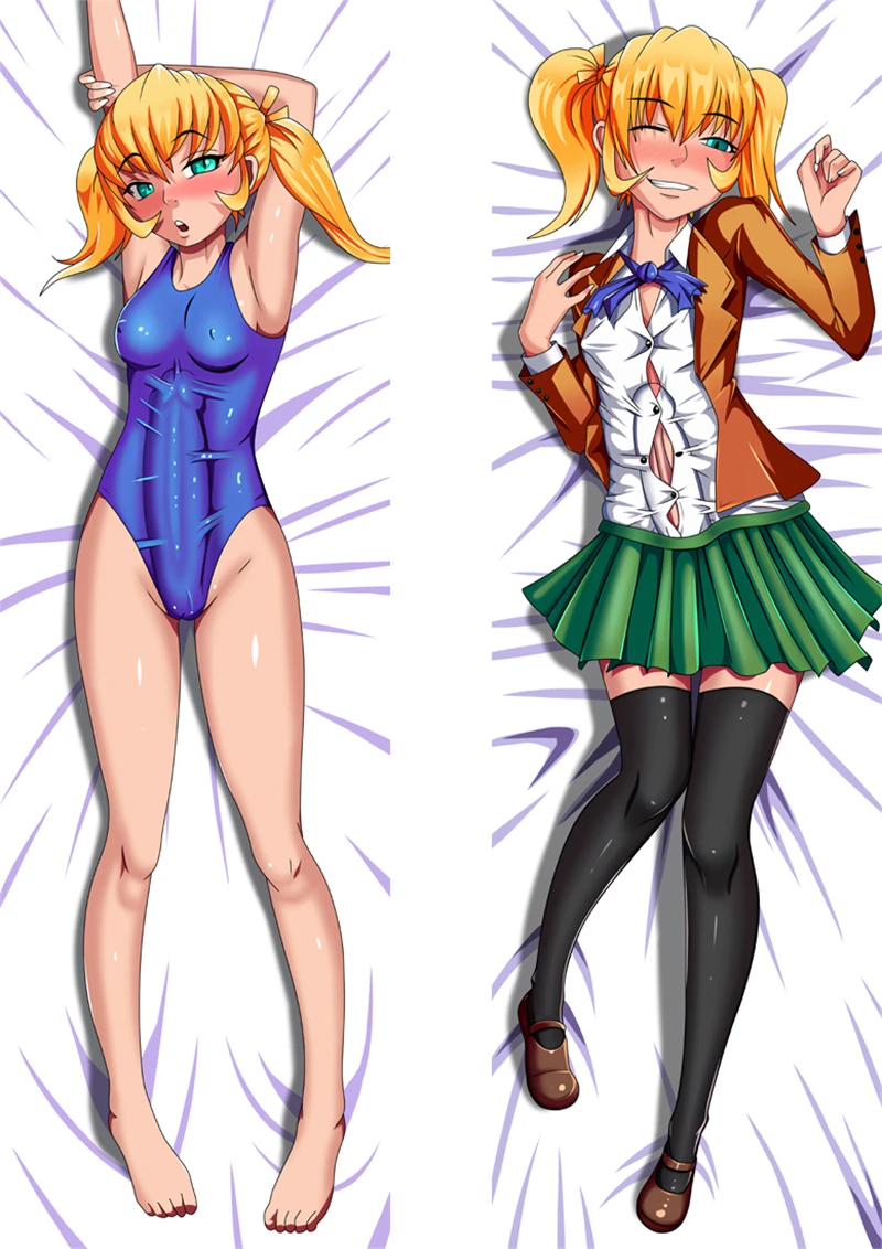 

Anime Futabu! Mix: Futanari World Lota Cosplay Dakimakura Pillow Case Hugging Body Xmas Gift Prop