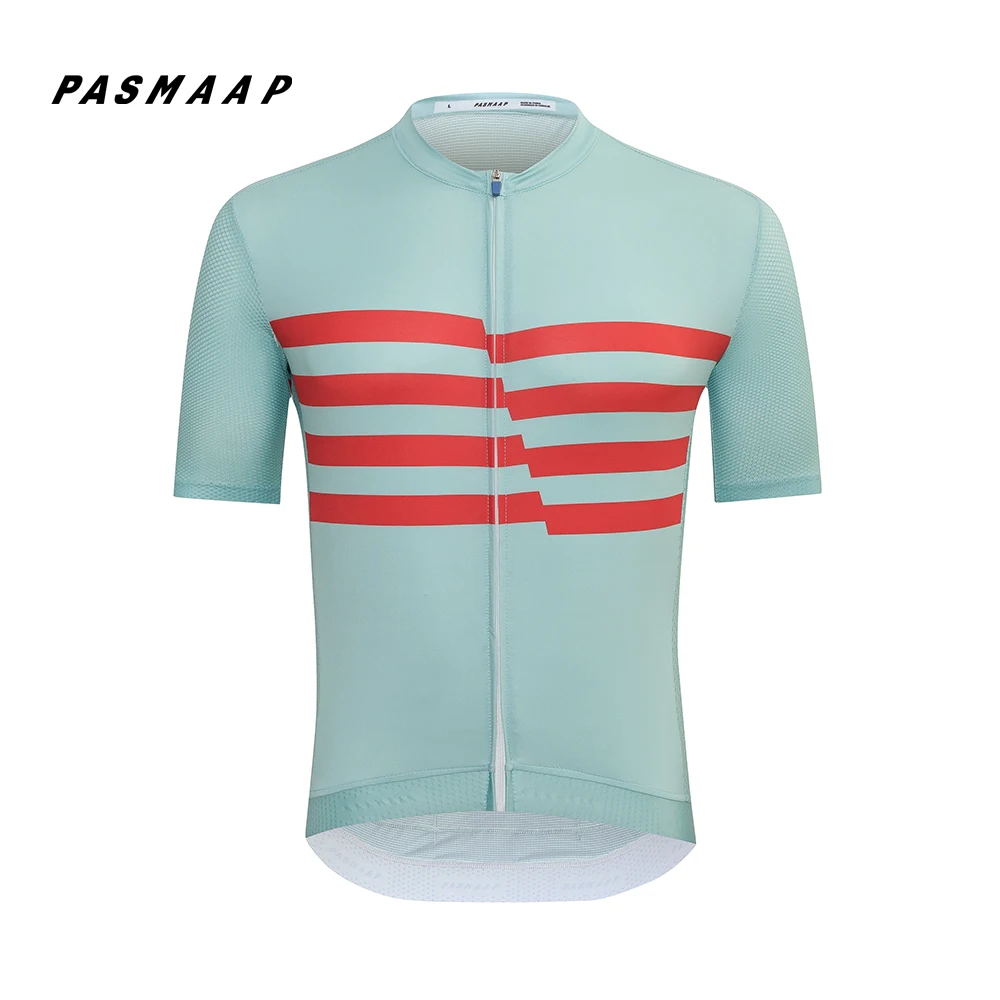 PASMAAP Midsummer Cycling Jersey MTB Road Bicycle Shirt High Quality Pro Team Short Sleeve Bike Clothes Maillot Ciclismo Hombre