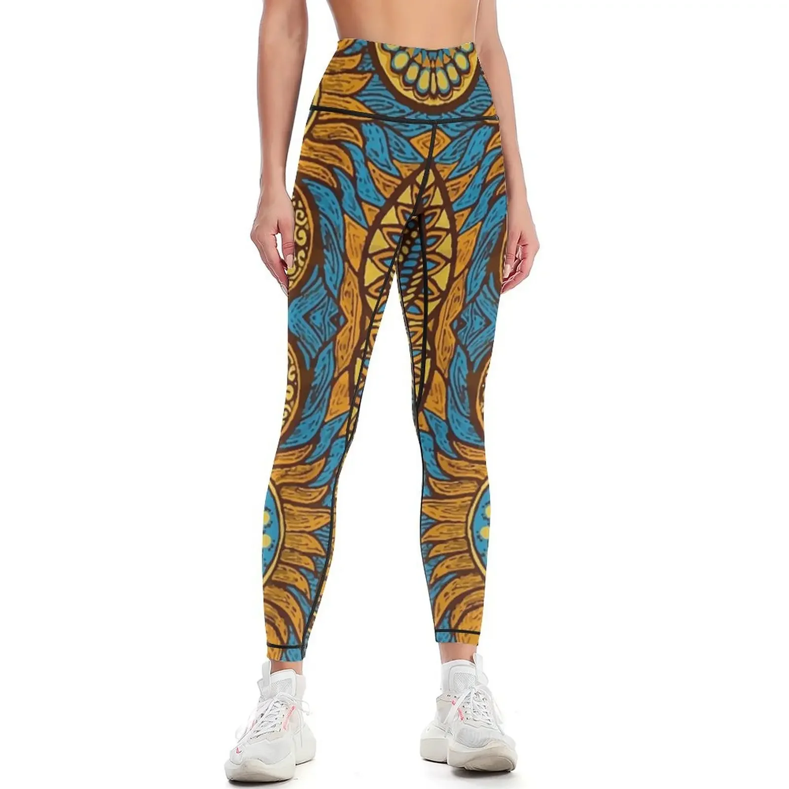 

African Print Edition 3 Leggings leggins push up woman sportswear woman gym 2025 Sports pants for Womens Leggings