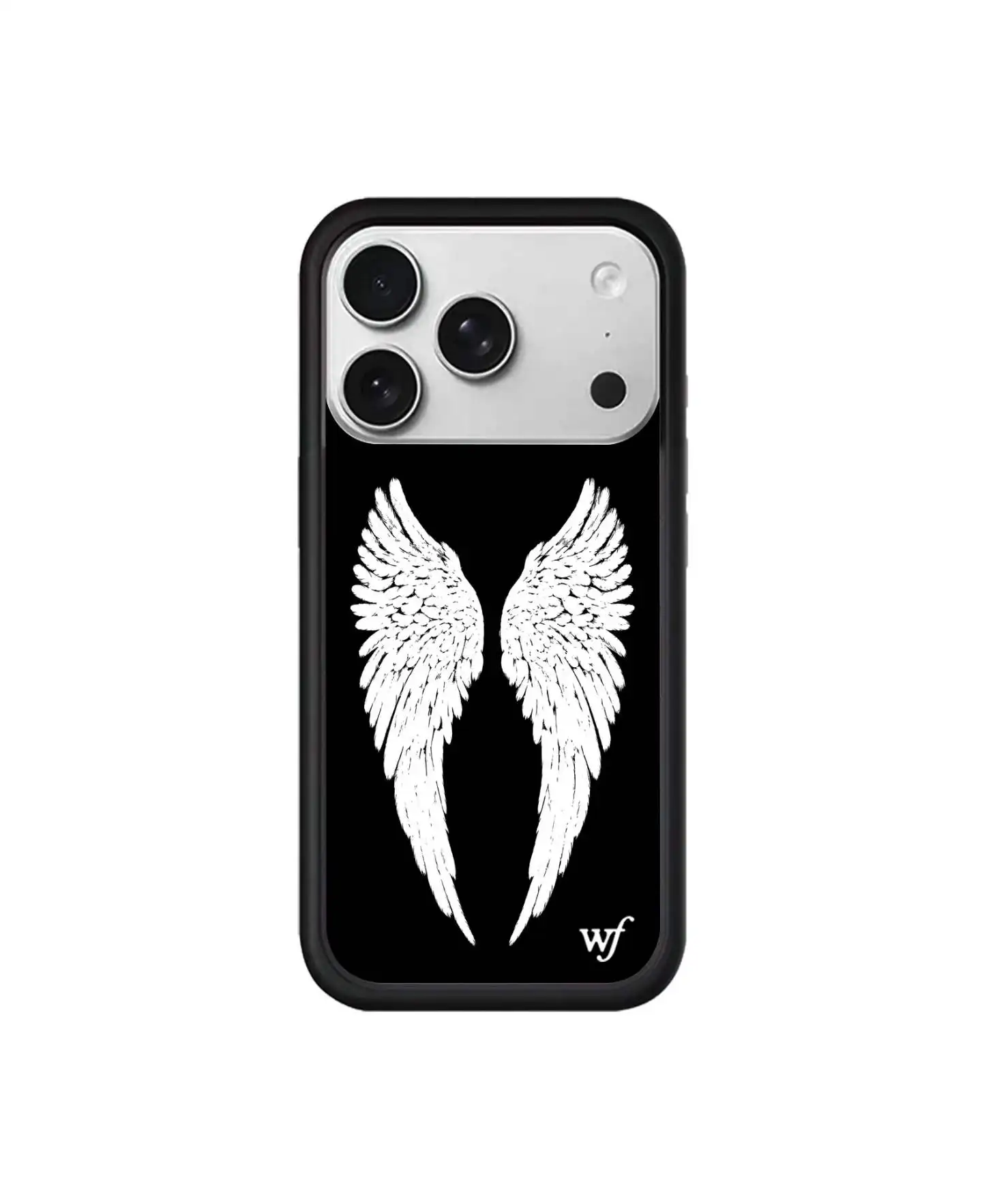 Nowe etui na telefon z kokardką, skrzydłami i motywem dzikich kwiatów na iPhone 16 15 14 13 12 17 Pro Max Plus Air WF ins iPhone 11 point WF Cover — zdjęcie produktu 3