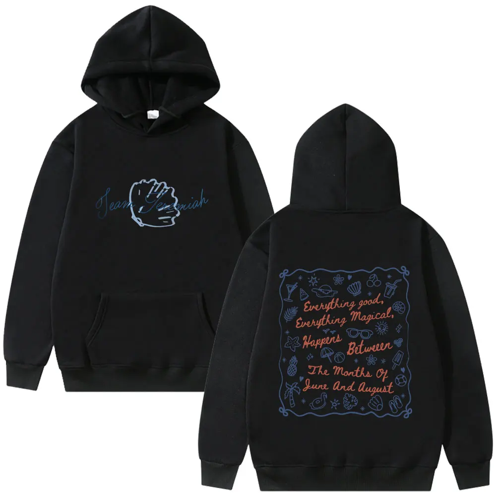 

TV Play The Summer I Turned Pretty Team Jeremiah Graphic Hoodie Men Women Casual Vintage Pullover Men's Fleece Cotton Hoodies