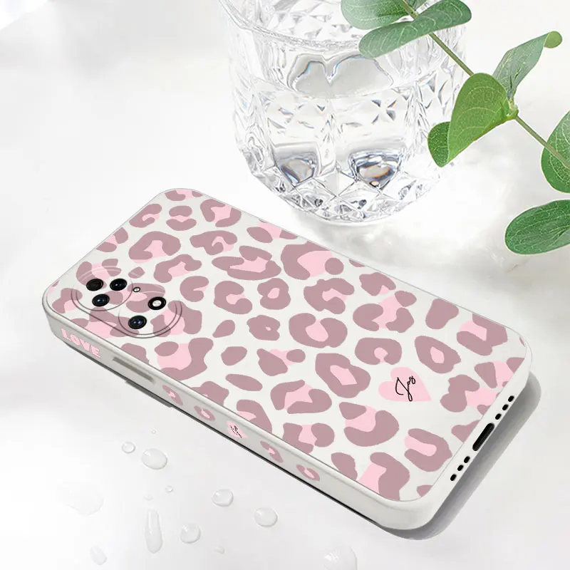 Funda de teléfono con estampado de leopardo de Color para Huawei, P50, P40, P30, P20, Nova 10, 10SE, 9, 9SE, Mate 40, 30, 20 Pro, Lite, P Smart,