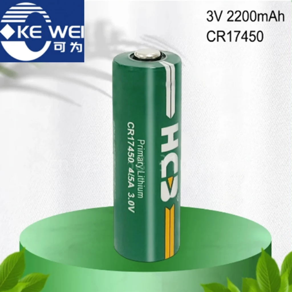 3V CR17450 4/5A lithium manganese column Battery water meter Heating meter Water meter RAM memory PLC Battery