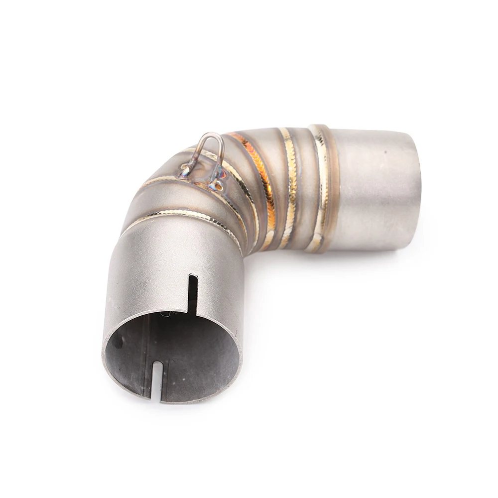 Motorcycle Exhaust Slip On For HONDA CB 1000 R CB1000R 2009-2018 Middle Link Pipe Muffler Escape Stainless Steel Moto - view 4