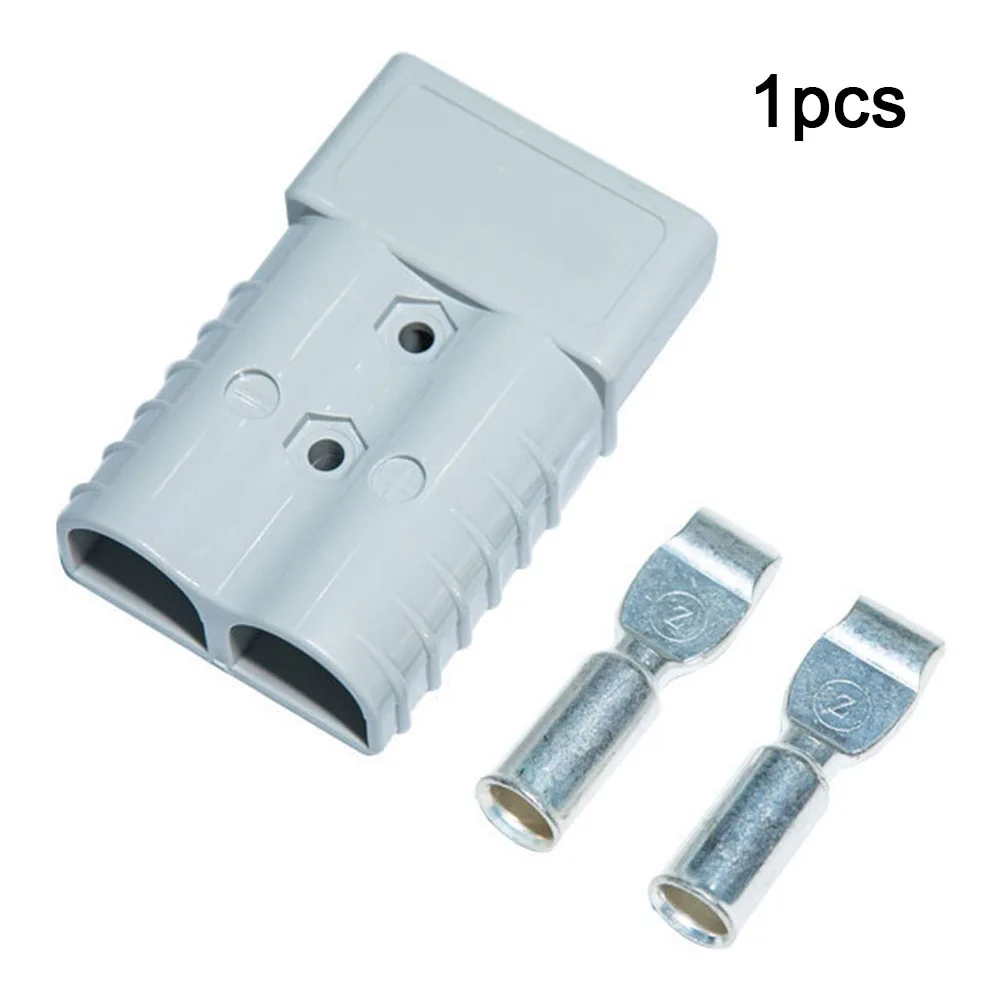 1pc Twin Dual Flush Mount 50 Amp For Anderson Plug Mounting Bracket Twin Caravan Trailer Truck Wire Cable Connection Plug