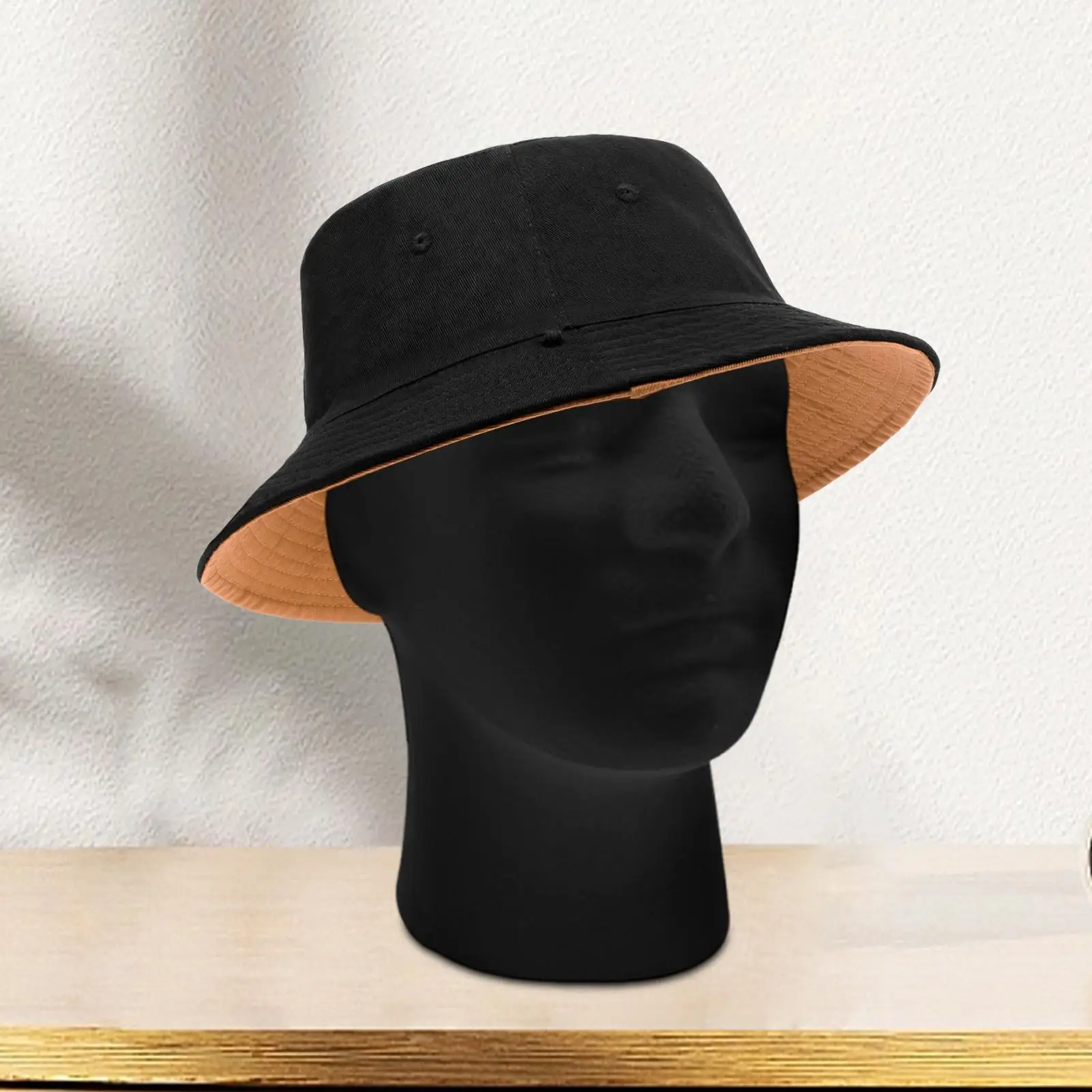 عارضة أزياء سوداء رئيس رغوة المخملية عارضة أزياء القزم رئيس شعر مستعار عرض التجميل الجمال عرض نموذج الرف للشعر المجوهرات