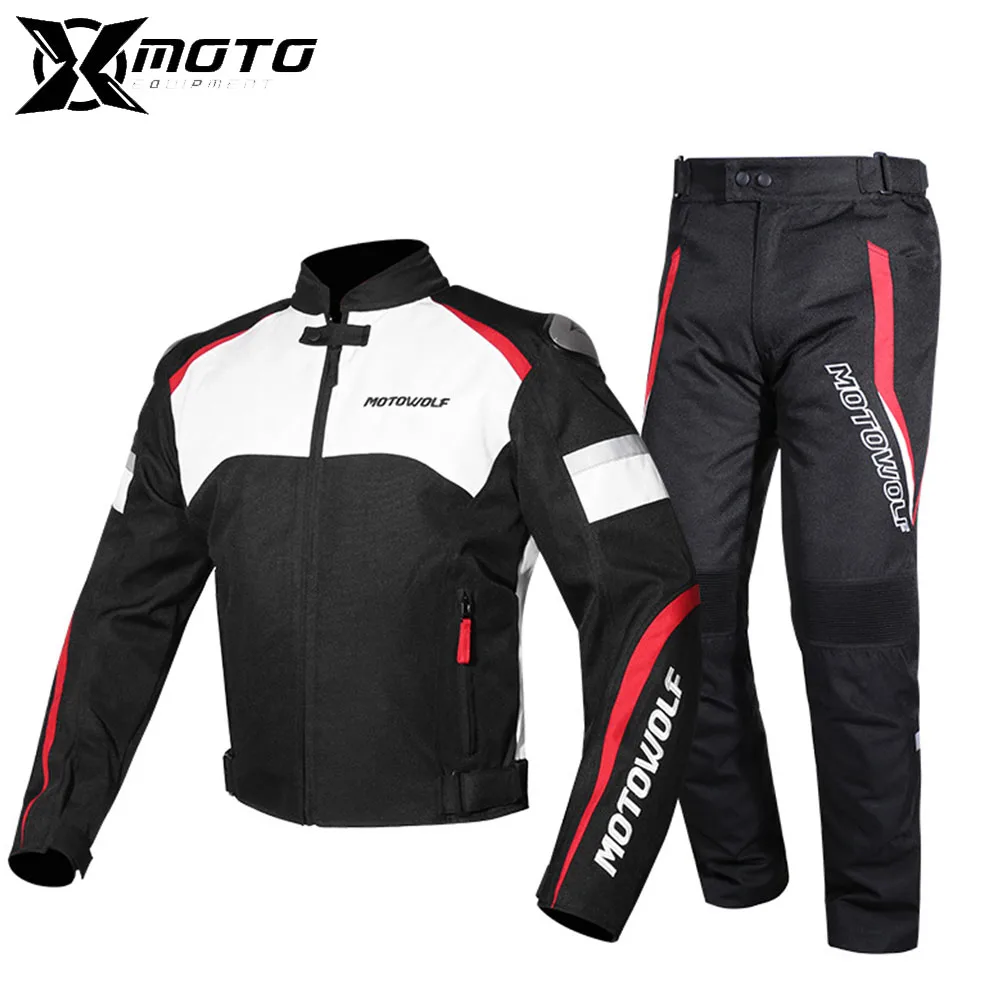 Windproof Motorcycle Jacket Wear-resistant And Anti Fall Men's Motocross Jacket Winter Warm Moto Riding Clothes