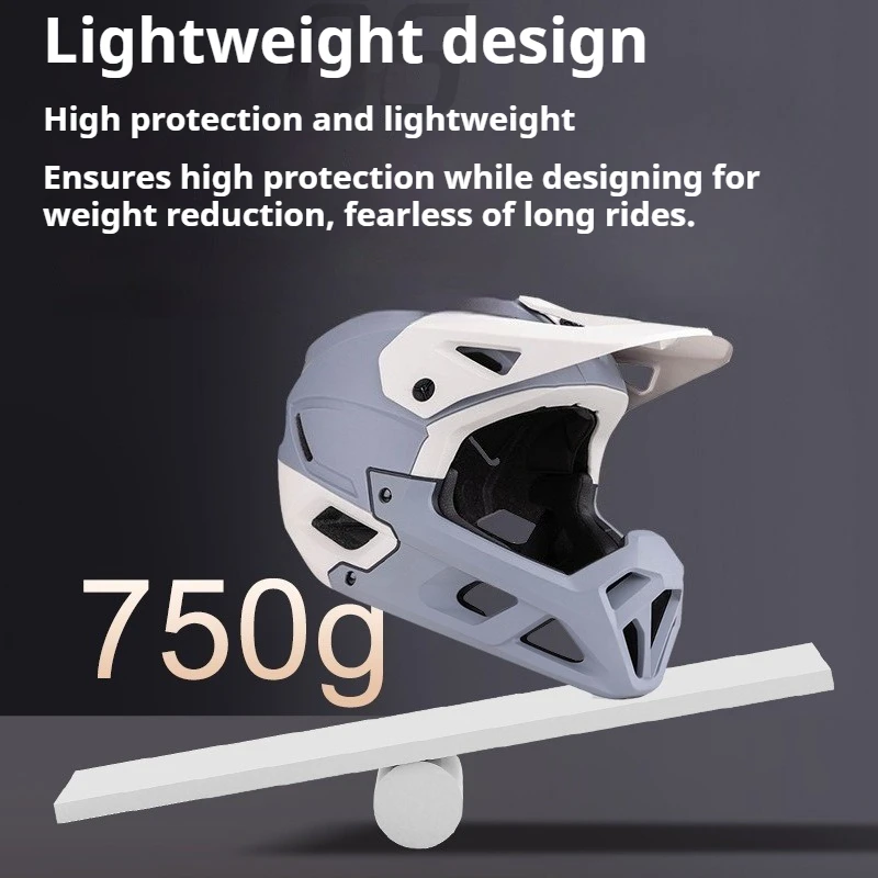 

Высококачественный горный внедорожный мотоциклетный велосипедный шлем на все лицо с утолщенной пеной, цельный формованный шлем унисекс в уличном стиле