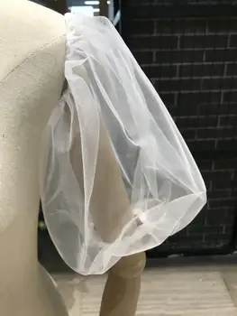 薄紗婚紗短袖新娘配件正式派對可拆卸袖配件女士新娘手套 8 最佳銷售 正式禮服的可拆式袖子 - №6