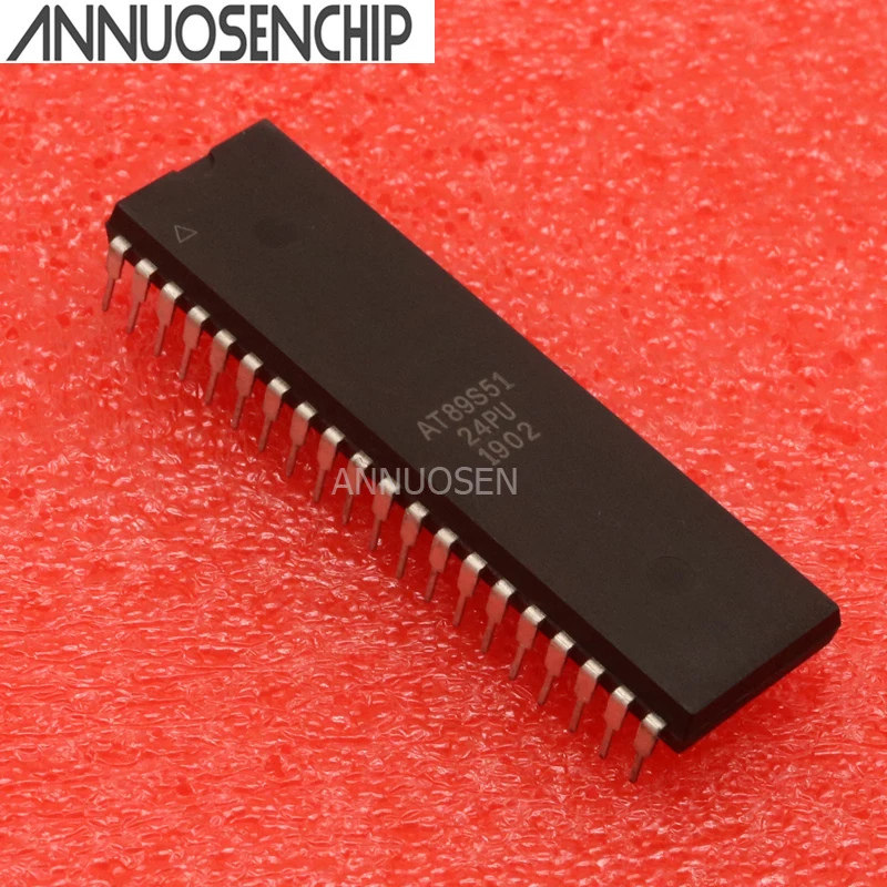 20PCS AT89S51 24PU AT89S51-24PU MCU DIP-40 Best quality