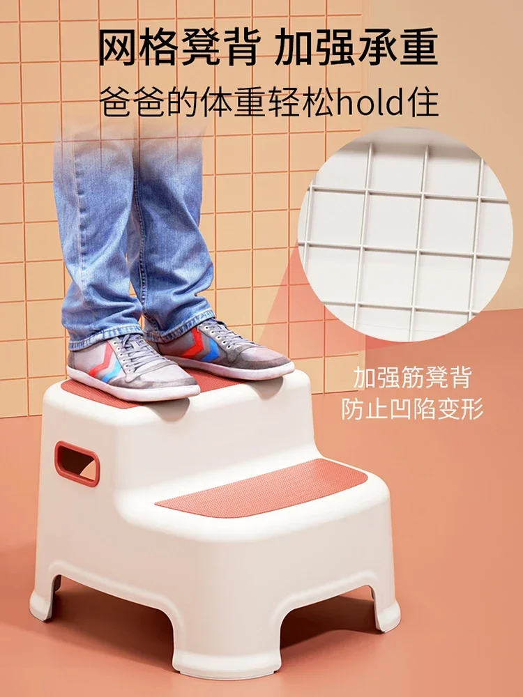 Детский оттоманка, детское ступенчатое кресло, маленькая скамейка, Детская Нескользящая скамейка для мытья рук, мебель для детской комнаты