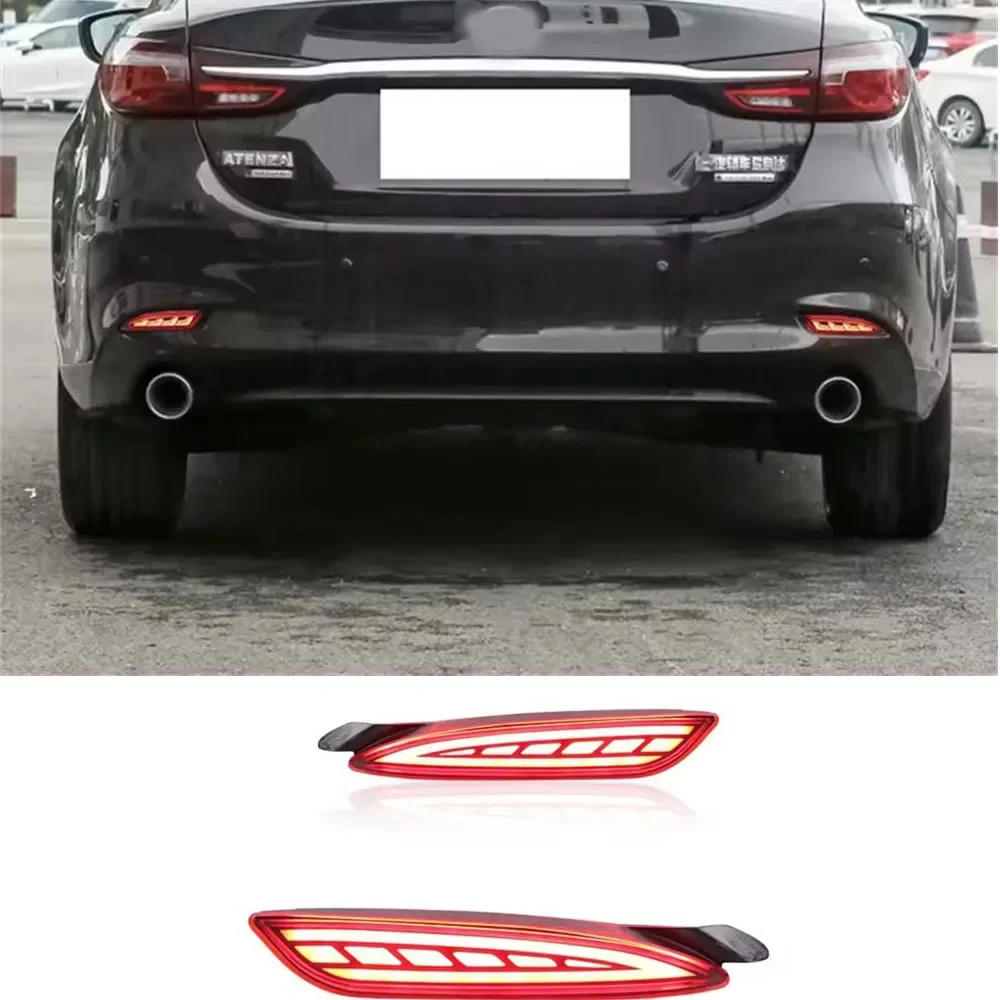 

For Mazda CX-5 2022 Mazda 6 Atenza 2019 Mazda 3 Reflector Rear Tail LightAutomotive Rear Bumper Light Brake Light