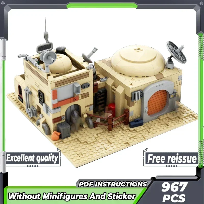 Popolare Star Movie Model Moc Mattoni da costruzione Spazio Desert Town Tecnologia Blocchi modulari Regali Giocattoli di Natale Set fai da te Assemblaggio