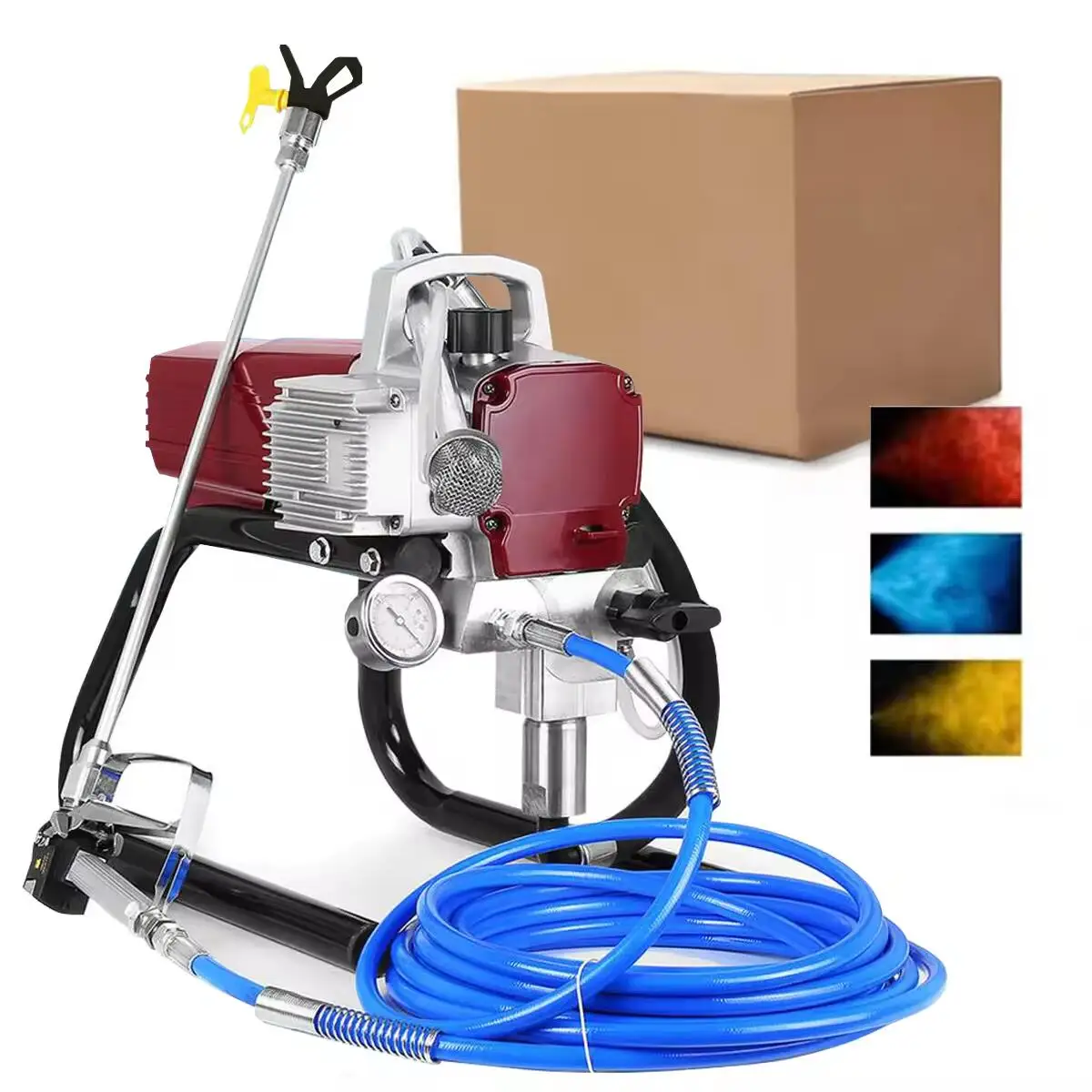 1800W高圧電動壁掛けエアレス塗装機 エアレススプレーガン モデル405