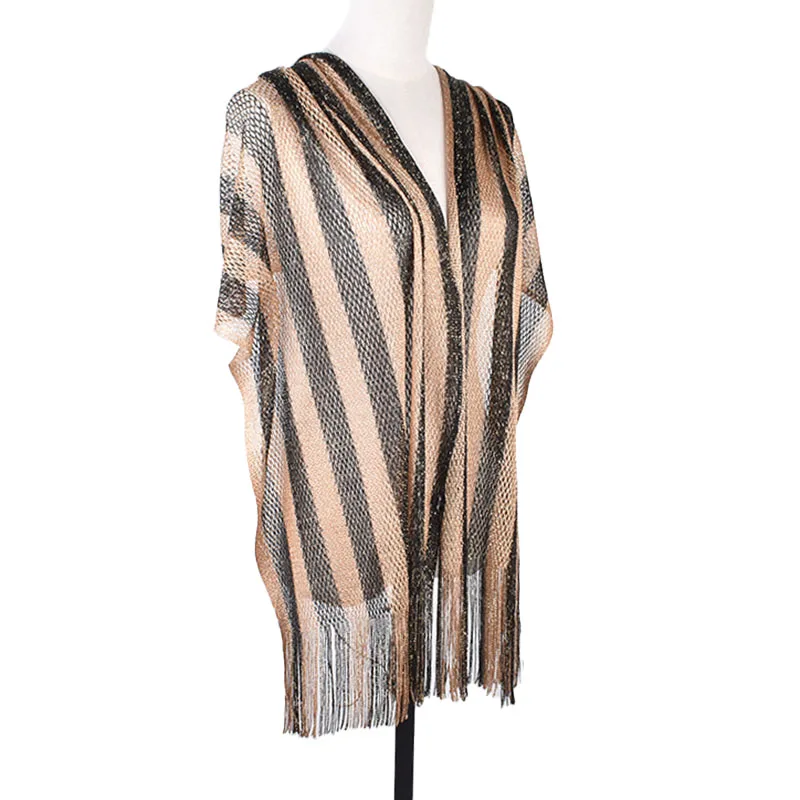Summer Cross border New Shawl Women's Fashion Versatile Travel Hollow Beach Scarf Sun Protection Shawl Manufacturer Wholesale