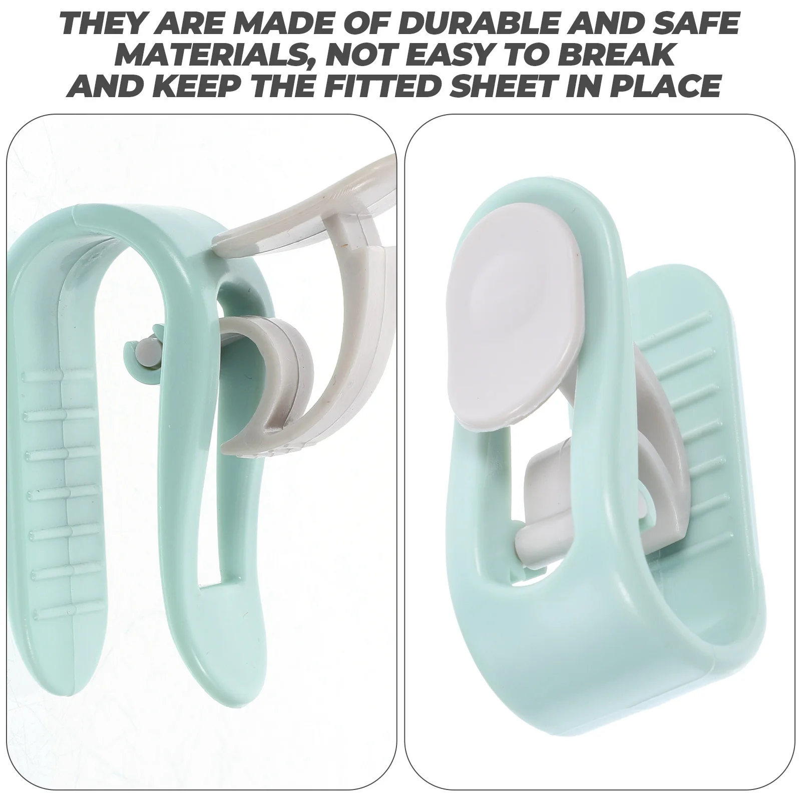 

50Pcs Invisible Clip Set Strong Grip Quilt Fastener Clips No Pin Bed Sheet Fixing Tool Non-Slip Quilt Cover Clamps for Home Use