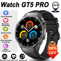 GT5 Pro Man Sport Watch 3D HD Full Screen Smartwatch BT Call Health Reminder Heart Rate Waterproof Fitness Luxury Design Watches
